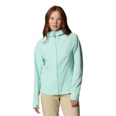 Abbildung von Columbia Women&#039;s Sweet As 3 Hooded Softshell, Softshell Jacket, Spray, L