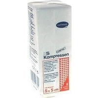 Abbildung von Es kompressen unsteril 5x5 cm 8fach
