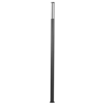 Abbildung von Lucande Sidny LED Mastleuchte in Dunkelgrau 220 cm