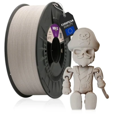 Abbildung von Winkle Pla Wood Maple Filament, 1,75 mm, 3D Drucker, Farbe Spule 300 g, 8435532914433