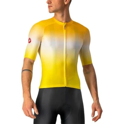 Abbildung von CASTELLI Men&#039;s AERO Race 6.0 Jersey Sweatshirt, Mais/Safran, 3XL