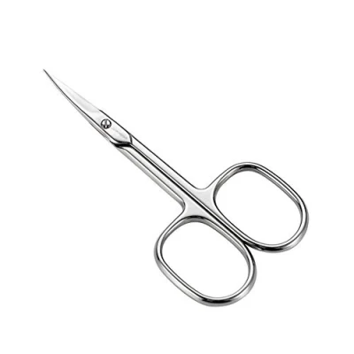 Abbildung von JARVISTAR Profi Nagelscheren Nagelhautschere mit Scharfe Gebogener Schneide, Edelstahl Hautschere Maniküre Pediküre Fussnägel Fingernagelschere und Etui Für Nägel nagelhaut, Zehennägel, 95MM