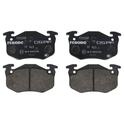 Abbildung von FERODO RACING FDS558 Bremsbelagsatz PEUGEOT: 106 II Schrägheck, 206 306 RENAULT: CLIO 2, MEGANE 1, 1