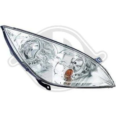 Abbildung von DIEDERICHS 5807282 Scheinwerfer rechts H7/H7 silber MITSUBISHI: COLT VI CZC Cabrio, 6