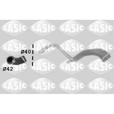 Abbildung von SASIC 3336271 Ladeluftschlauch FORD: MONDEO 4 Turnier, S Max Mk1, Galaxy Mk2 MPV