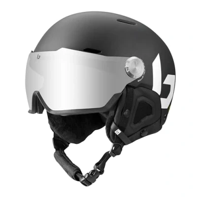 Abbildung von bollé MIGHT VISOR Black Matte L 59 62cm Brown Gun Kat 2, Skihelm, Medium, Unisex Erwachsene