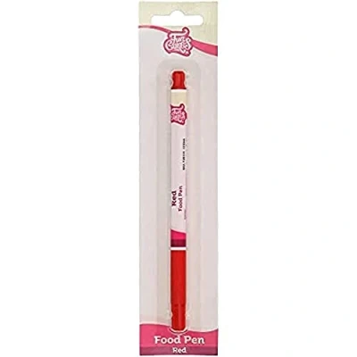 Abbildung von FunCakes Food Pen Rot: Lebensmittelfarbe Stifte, flexible Spitze für dicke und dünne Linien, Essbarer Stift Kekse , Kuchen, Fondant mehr, ideal zum Personalisieren, Halal zertifiziert