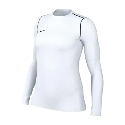 Abbildung von Nike FJ3006 451 W NK DF PARK20 Crew TOP R Sweatshirt Damen Obsidian/White/White Größe L