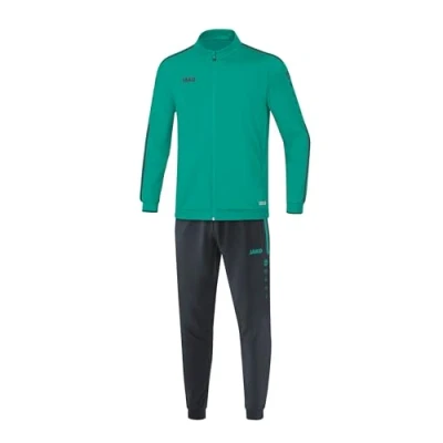 Abbildung von JAKO Kinder Trainingsanzug Polyester Striker 2.0, türkis/anthrazit, 116, M9119