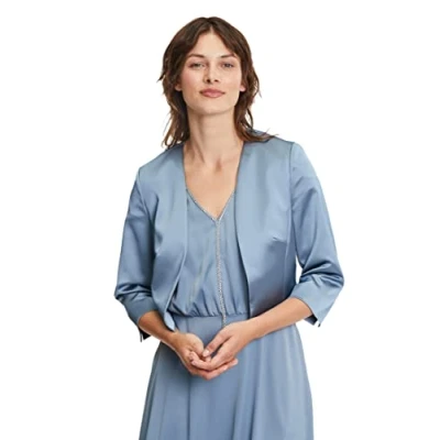Abbildung von Vera Mont Bolerojacke Bolero Jacke mit Kellerfalten