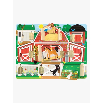 Abbildung von Melissa &amp; Doug Versteckspiel Bauernhof Magnetspielzeug Tier Spielzeug für Kinder 3+ Geschenk Jungen oder Mädchen