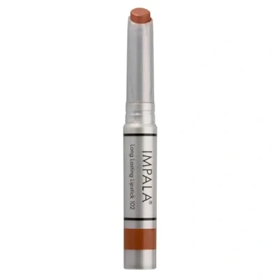 Abbildung von Impala Lang anhaltender Lippenstift Farbe Hellbraun Nº 102 Permanenter Lippenstiftstick Lange Haltbarkeit Feuchtigkeitsspendender