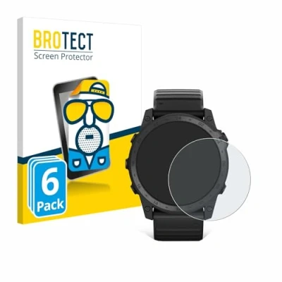 Abbildung von BROTECT Entspiegelungs Schutzfolie für Garmin Tactix 7 Pro Ballistics (6 Stück) Matte Displayschutz Folie, Anti Reflex, Fingerprint
