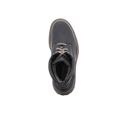 Abbildung von Josef Seibel Adelboden Schnürstiefelette, Herren, Größe: 41, Schwarz Schuhe