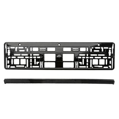 Abbildung von LST Kennzeichen Nernschildhung Schwarz hochglanz 520x110mm