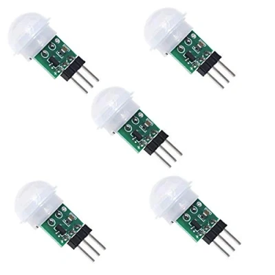 Abbildung von ZkeeShop 5Pcs AM312 IR Sensor Mini Pyroelectric PIR Human Module Infrared Body Manual Motion Detector