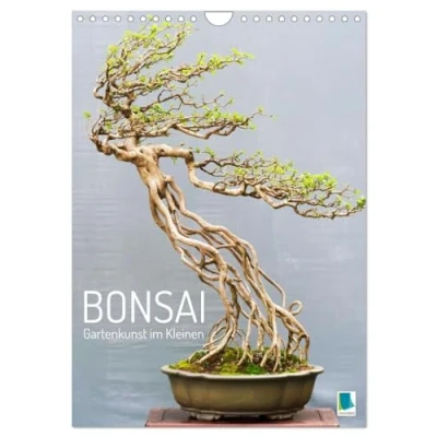 Abbildung von Bonsai: Gartenkunst im Kleinen (Wandkalender 2025 DIN A4 hoch), CALVENDO Monatskalender