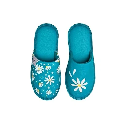 Abbildung von Dedoles Hausschuhe Damen Herren &amp; Kinder Memory Foam viele lustige Designs Einhorn Musik Regenbogen Comics Spiele Geschenk, Farbe: Kamille, Gr.: 38 39 EU