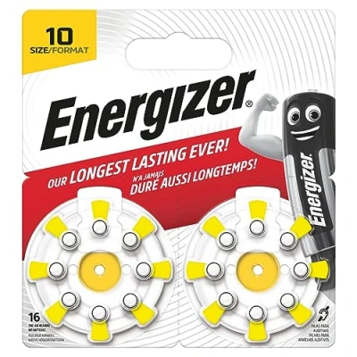 Abbildung von Energizer Hörgerätebatterie Zinc Air ENR EZ Turn &amp; Lock (10) 16 Stück