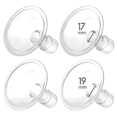 Abbildung von Maymom MyFit 17,19 mm Schilde klein; Kompatibel mit Medela Brustpumpen PersonalFit, Freestyle, Harmony, Maxi, Freestyle Flex Anschluss; Anschluss an Breit/Schmal
