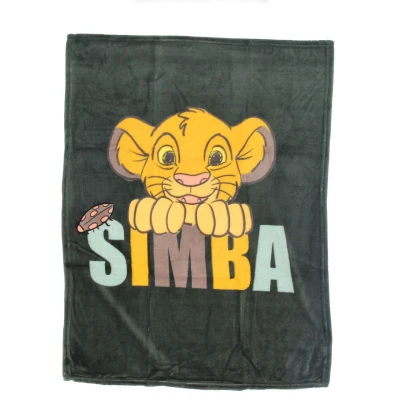 Abbildung von Babydecke der König Löwen Simba Decke Kuschelige Baby Fleecedecke 100x75 cm, Disney