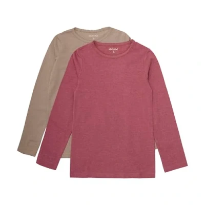 Abbildung von Minymo Mpack Langarmshirt für Kinder, Größe: 86, Apple butter