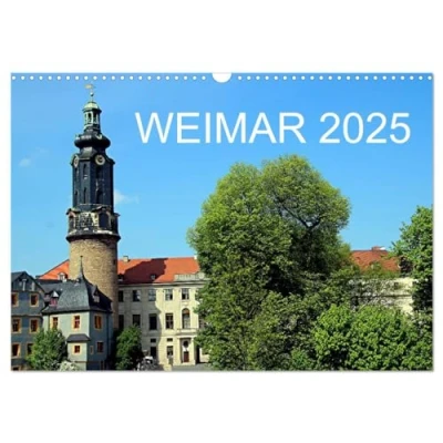 Abbildung von Weimar 2025 (Wandkalender DIN A3 quer), CALVENDO Monatskalender