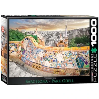 Abbildung von Eurographics 1000 Teile Barcelona Park Güell