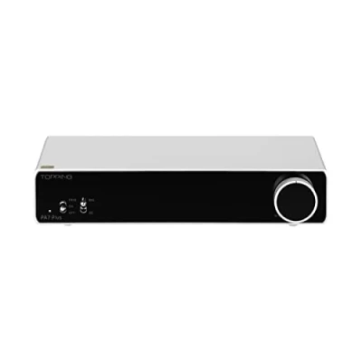 Abbildung von Topping PA7 Verstärker für passive Boxen in Klasse D 2 x 200 W auf 4 Ohm (Silber)