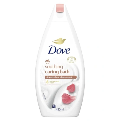 Abbildung von dove cream bath 450 ml almond