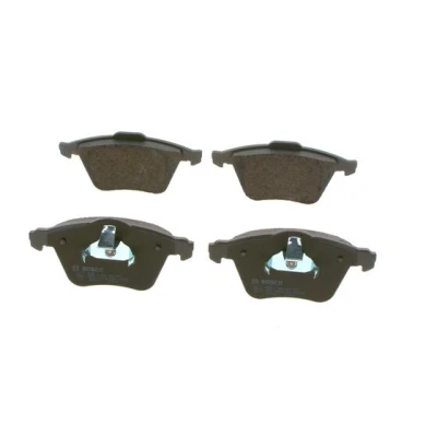 Abbildung von BOSCH 0 986 494 077 Bremsbelagsatz Low Metallic mit Kolbenclip, Anti Quietsch Blech VOLVO: V40 Schrägheck, V50, Kasten / Schrägheck