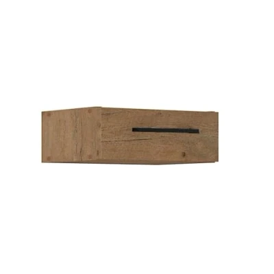 Abbildung von Kuechen preisbombe Vigo Unterbau Schubkasten 40 cm für Hängeschrank Eiche Lancelot Matera Grau