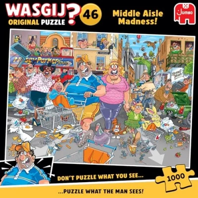 Abbildung von Wasgij Original 46 Parkplatz Wahnsinn Puzzle 1000 Teile