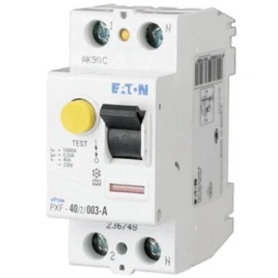 Abbildung von Eaton 236744 Fi Schutzschalter 2 polig 25A 30mA PXF 25/2/0,03A