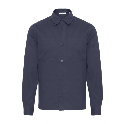 Abbildung von Casual Friday Anton Twill Übergangsjacke, Herren, Größe: Large, Dark navy