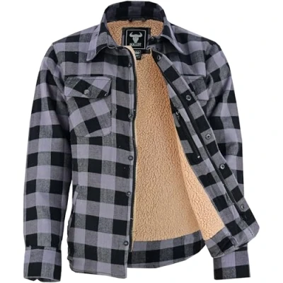 Abbildung von BULLDT Thermohemd Trend529 Hemd Gefüttert Lumberjack Flanellhemd Arbeitshemd Holzfällerhemd winter