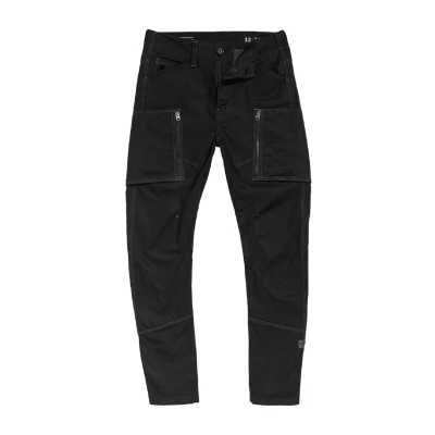 Abbildung von G Star ZIP 3D Skinny Stoffhose, Herren, Größe: 26x32, Dk black