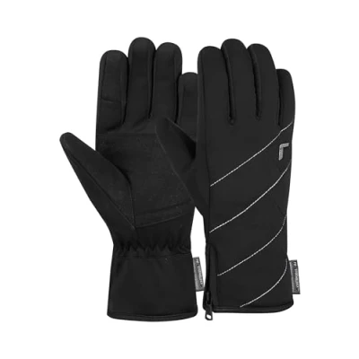 Abbildung von Reusch Loredana STORMBLOXX™ Touch TEC extra warme, windabweisende und Wasserabweisende Multisporthandschuhe Outdoorhandschuhe für Damen touchscreenkompatibel die Bedienung von Handy Tablet