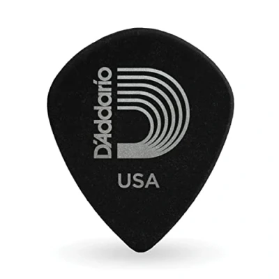 Abbildung von Planet Waves 3DBK7 25 Picks Black Ice Jazz Shape in Extra Heavy