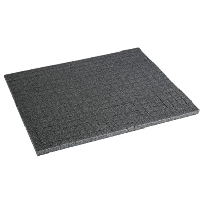 Abbildung von HMF Rasterschaumstoff 1458G 10 ohne Rahmen, Würfelschaum, 345 x 275 mm, Koffereinlage, Tabletop, Höhe: mm