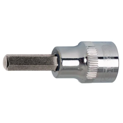 Abbildung von KS Tools 918.1607 1/2&quot; CHROMEplus Bit Stecknuss Innensechskant, kurz, 7mm