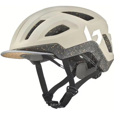 Abbildung von bollé Eco React Fahrradhelm, Oatmeal Matte, 59 62cm