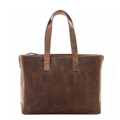 Abbildung von Plevier Laptopfach Notebooktasche, Damen, Größe: One Size, Dunkelbraun