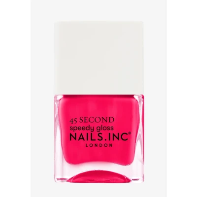 Abbildung von Nails Inc NO BAD DAYS in NOTTING HILL Quick Drying Nagellack Korall Pink Schnelltrocknend 45 Sekunden Nagelstärkend mit Hexanal, Kalzium, Magnesium Cruelty Free Perfekte Maniküre