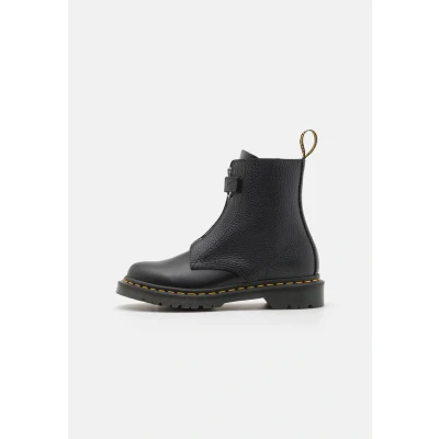 Abbildung von Dr. Martens 1460 Pascal ZIP Plateaustiefelette, Damen, Größe: 37, Black Schuhe
