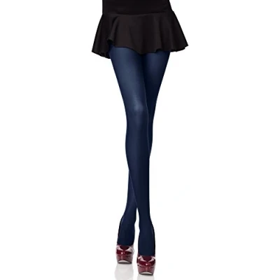 Abbildung von Merry Style Bunte Damen Strumpfhose Microfaser 40 DEN (Marineblau, 1/2 (30 36))