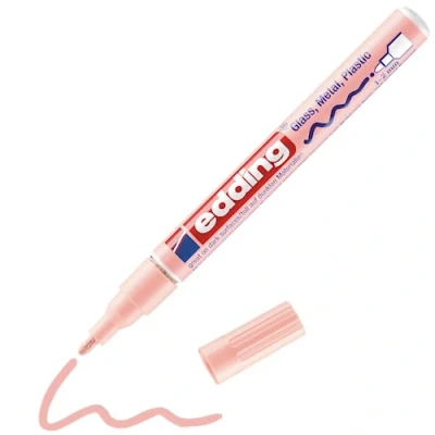 Abbildung von 10 x edding Glanzlack Marker 751 1 2mm pastellrosa