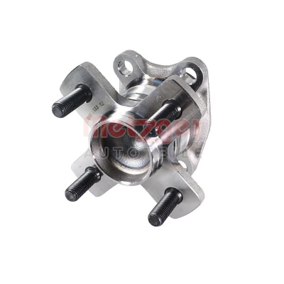 Abbildung von METZGER WM 2333 Radlagersatz Hinterachse links, rechts mit Radnabe, integriertem ABS Sensor 136 TOYOTA: iQ