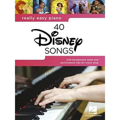 Abbildung von 40 Disney Songs: Songs Songbook With Lyrics (Really Easy Piano)