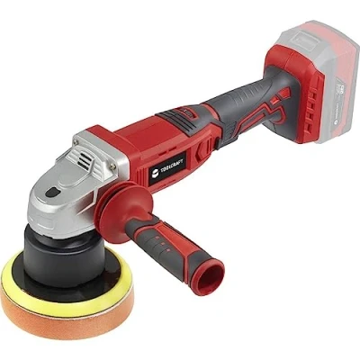 Abbildung von TOOLCRAFT Poliermaschine TO 7492719 Akku 20 V 3000 6000 U/min 125